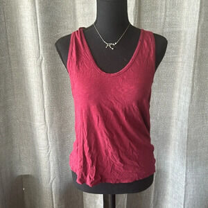 Red Pink J. Crew Tank Top